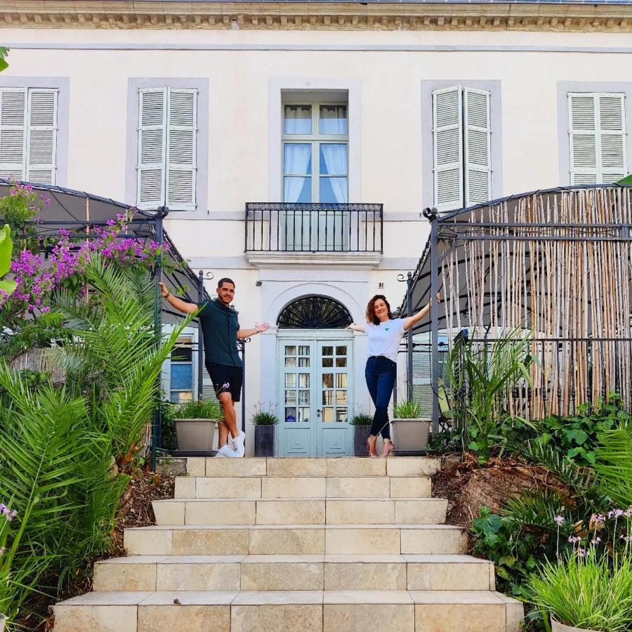 Chambres D'Hotes - Bed And Breakfast Les Palmiers Mèze Esterno foto