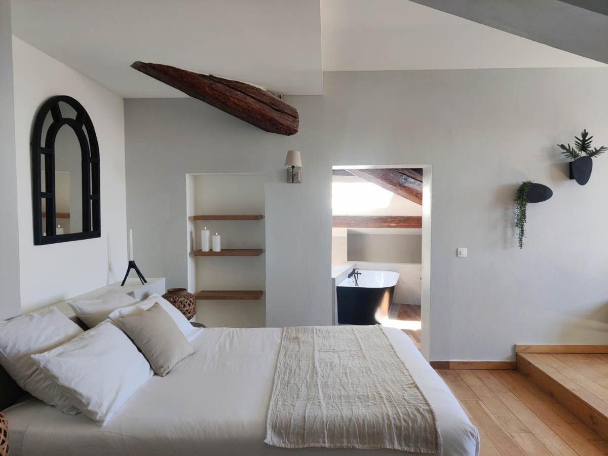 Chambres D'Hotes - Bed And Breakfast Les Palmiers Mèze Esterno foto