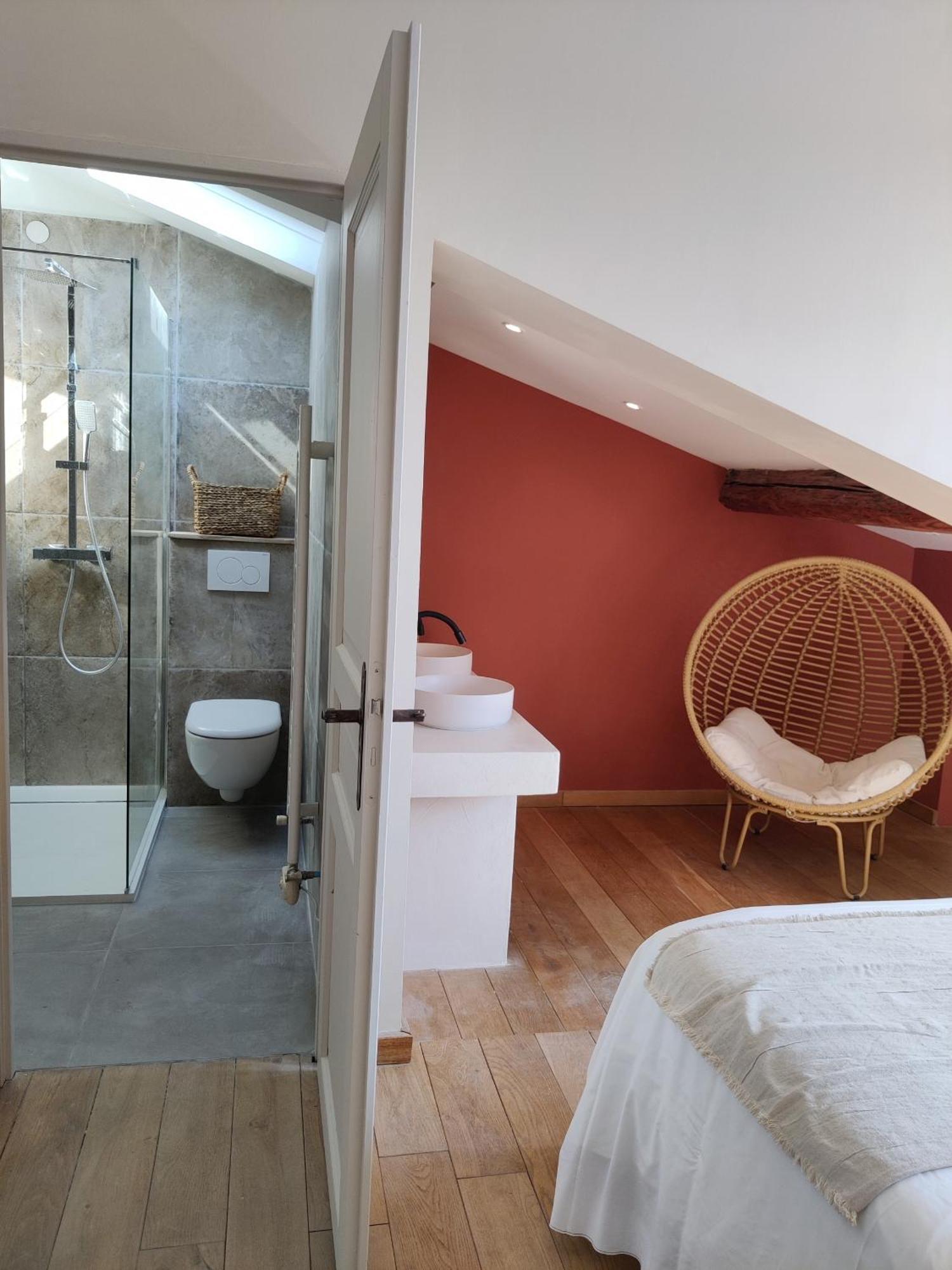 Chambres D'Hotes - Bed And Breakfast Les Palmiers Mèze Camera foto