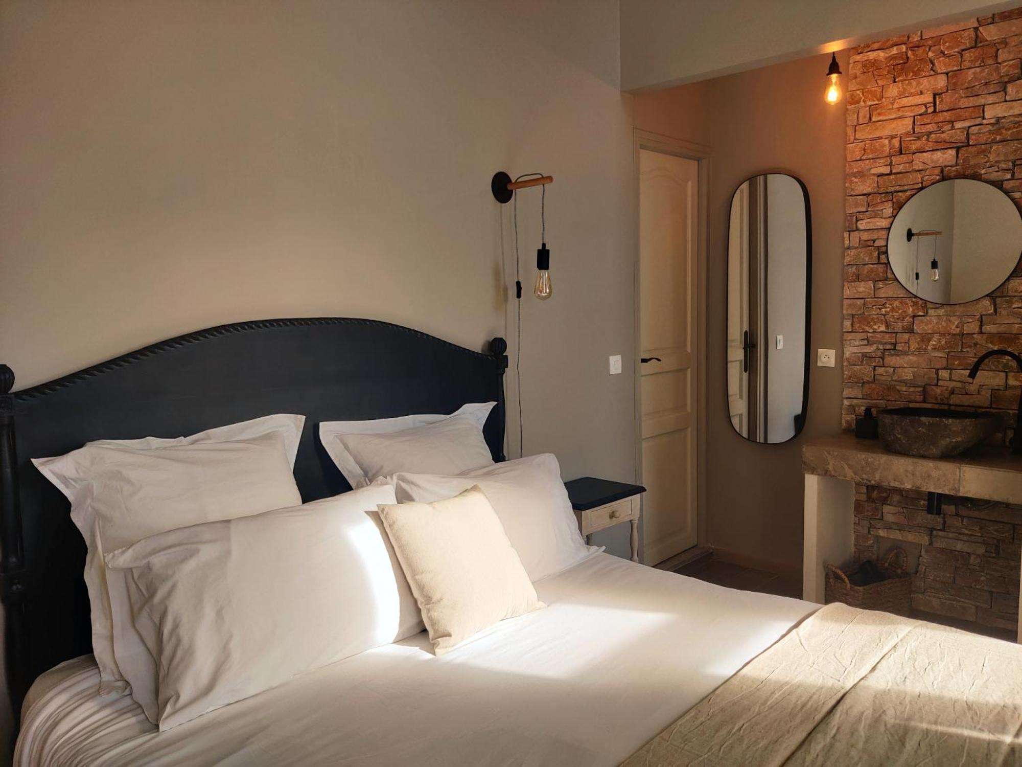Chambres D'Hotes - Bed And Breakfast Les Palmiers Mèze Esterno foto