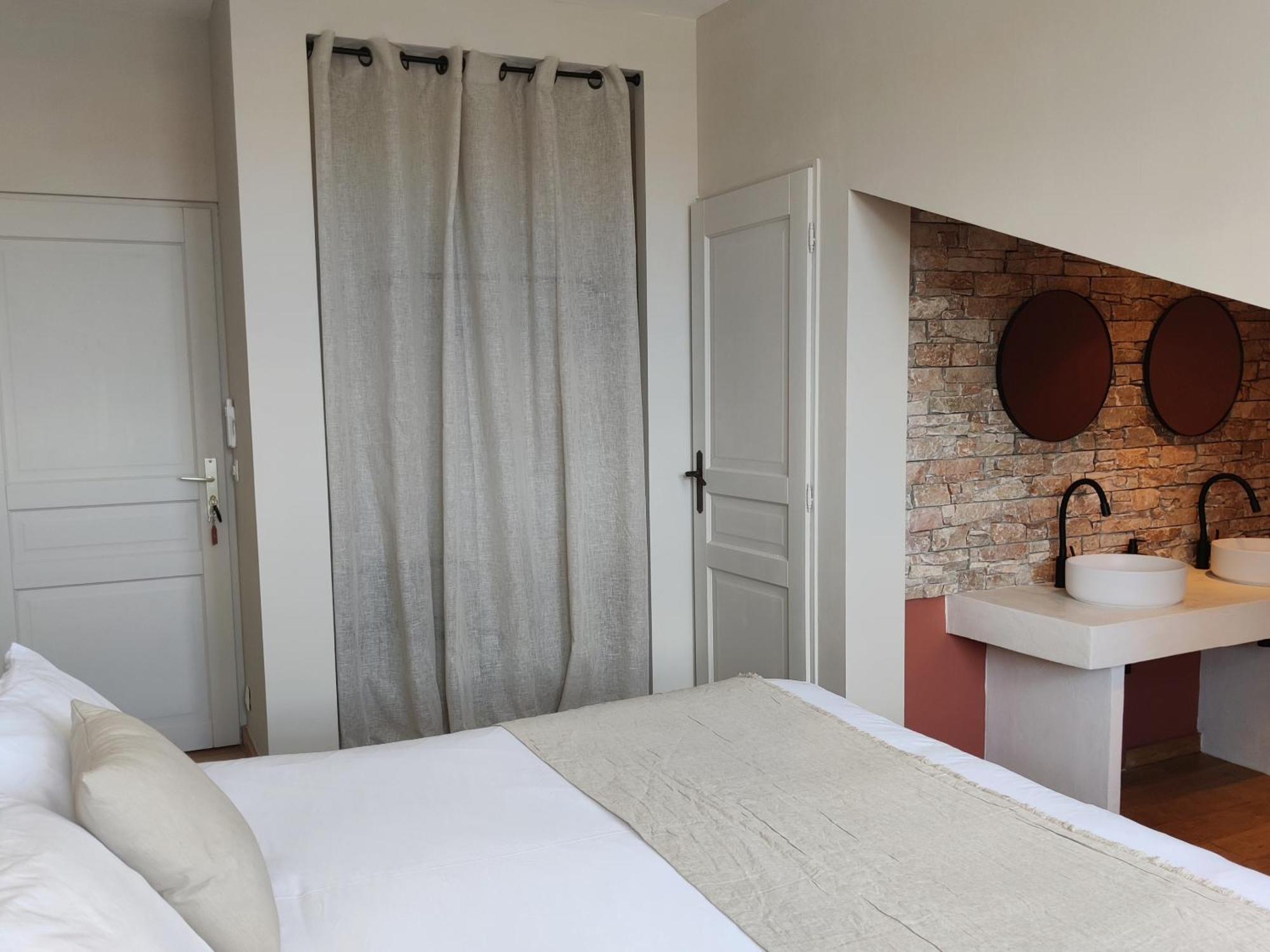 Chambres D'Hotes - Bed And Breakfast Les Palmiers Mèze Camera foto